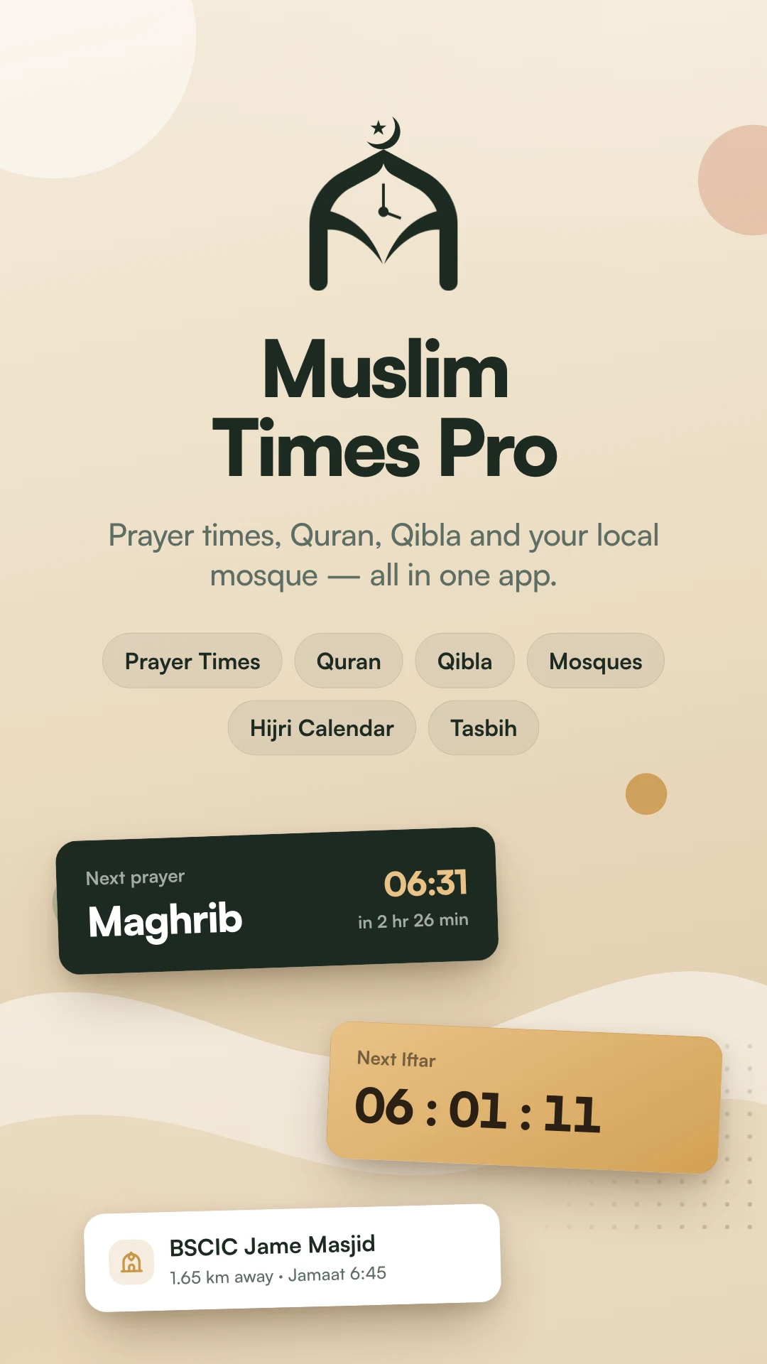Muslim Times Pro:Ramadan,Quran screenshot